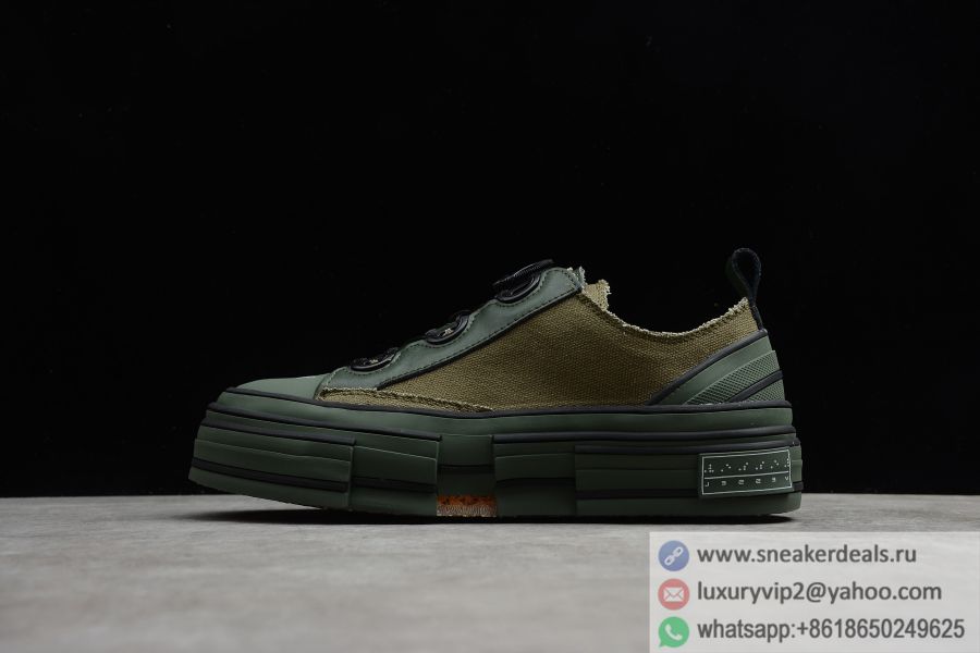 Y's x xVESSEL Sneaker YR-E12-092-2-01 army green Unisex Shoes